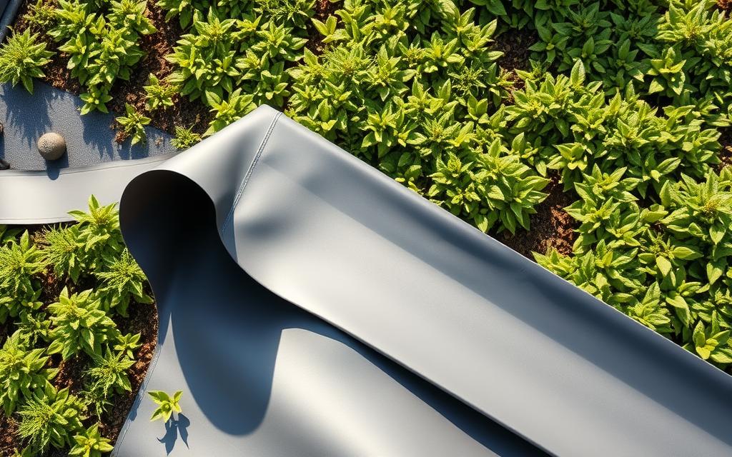 green roof waterproofing membrane installation