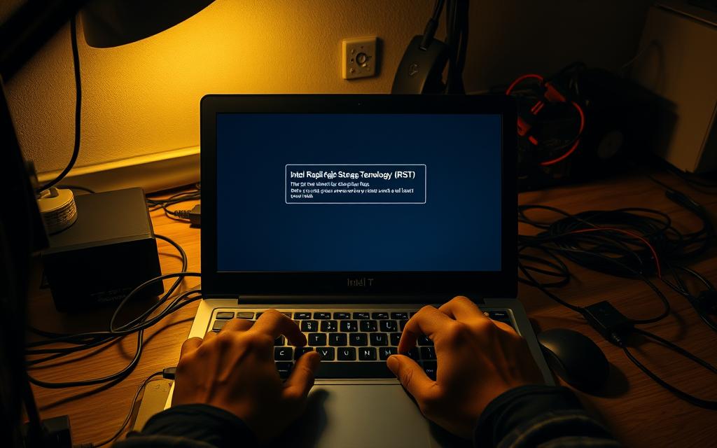 troubleshoot IRST disable issues